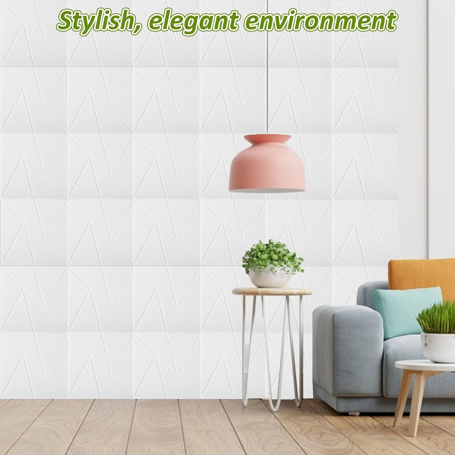 18 PCS White Sound Proof Panels for Walls 12x12x0.4 Inch High-Density Foam White Acoustic Wall Panels Sound Absorbing Sound Deadening Panels Self-Adhesive Soundproof Wall Panels for Studio - Image 9